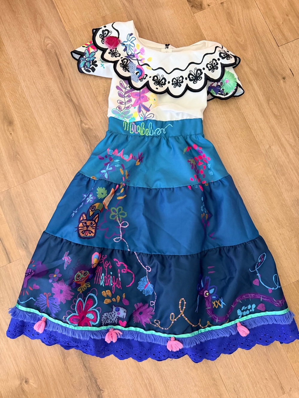 Disney Encanto Mirabel’s Embroidered Dress